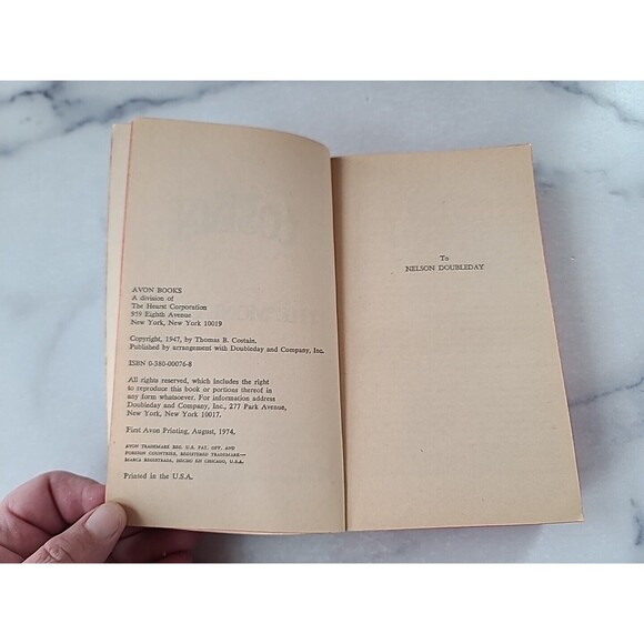 The Moneyman By Thomas B. Costain Paperback - Picture 4 of 10